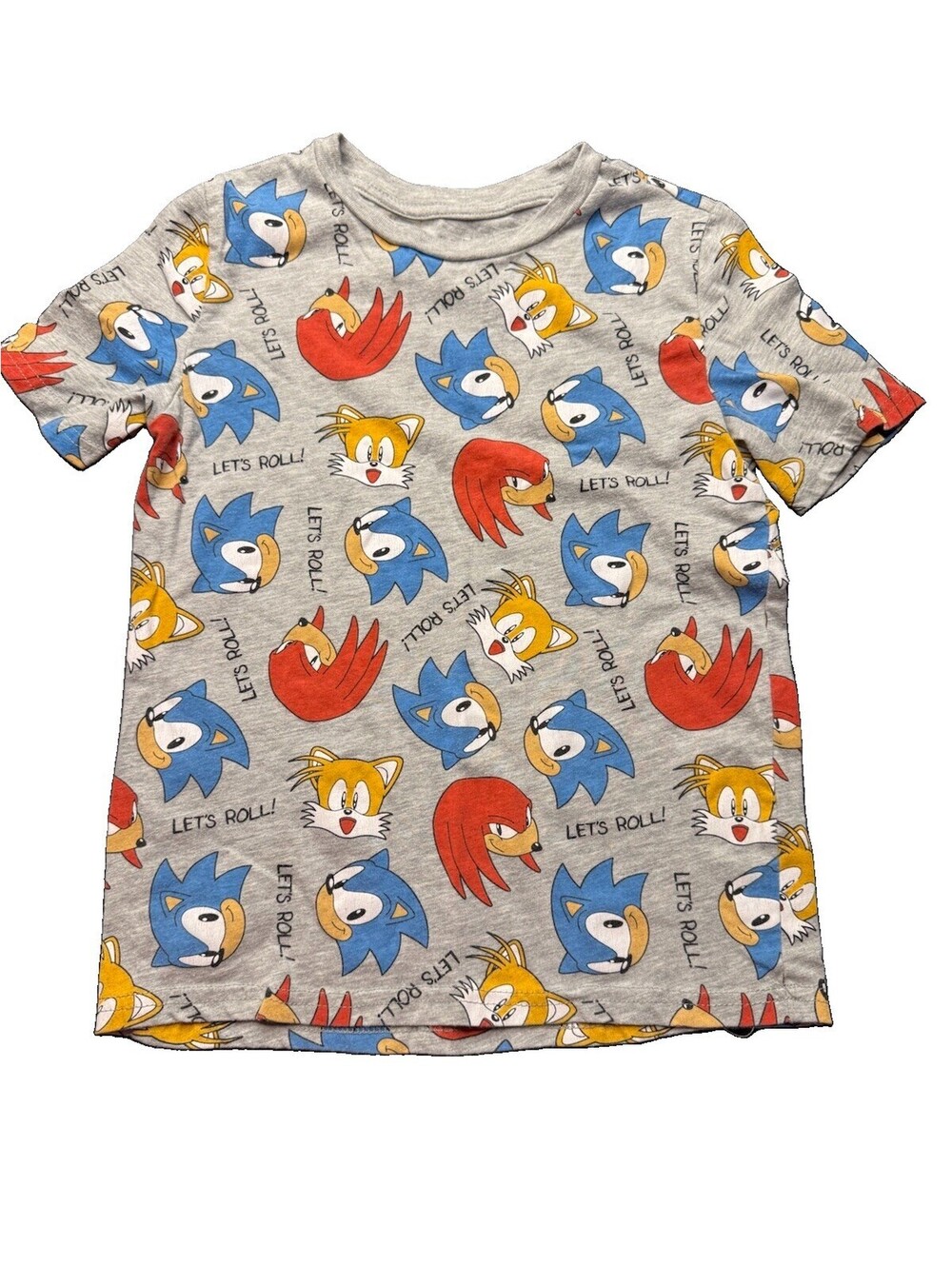 Sonic Jumping Beans Let’s Roll T Shirt Boys Size 7